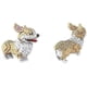 thumbnail image 2 of Pembroke Welsh Corgi Dog. Figure to assemble with Nanoblocks. 950 pieces., 2 of 4