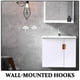 thumbnail image 5 of No-Drill Wall Hooks Easy Removal Reusable Dorm Room Accessories 7.50X6.00X2.50cm 3Pcs, 5 of 5