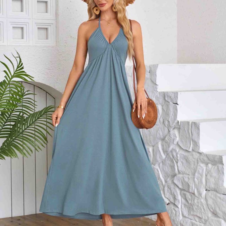 princess polly baby blue dress KOMOO Women Backless Bodycon Mini Dress Long Sleeve High Neck Ribbed  Sweater Dress Wrapped Short Dress