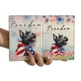 thumbnail image 3 of Freedom Scottish Terrier on Independence Day 4th of July Travel Passport Wallet Scottie Dog Lover Gifts PU Leather Passport Holder Cover - 01005, 3 of 5