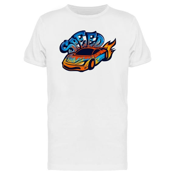 Speed Sport Car  T-Shirt Men -Image by Shutterstock, Male x-Large
