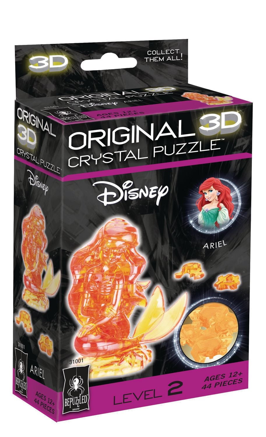 Disney Ariel 3D Crystal Puzzle
