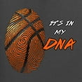 thumbnail image 3 of Wild Bobby, Basketball Fingerprint It's In My DNA, Sports, Men Long Sleeve Shirt, Charcoal, Medium, 3 of 5
