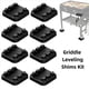 thumbnail image 2 of Kit de 8 Calzas Niveladoras para Plancha , Niveladores de Parrilla para Exteriores, Accesorios para la Mayoría de las Parrillas., 2 of 5