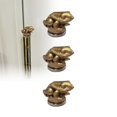 thumbnail image 2 of ¡Venta caliente! Decoración del hogar con cabeza de bisagra, cabezas de bisagra de puerta de animales vintage, juego de 3, imán de cabeza de bisagra de animal de bronce, pasador, 2 of 8