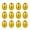 12 Pack, variant on Twfbrm 12 Pcs Golden Easter Eggs, 3.1 inch Fillable Plastic Empty Eggs with Hinge, Metallic Bright Color Surprise Egg for Easter Hunt, Easter Basket Stuffers Party Favors for Filling Treats and Toys