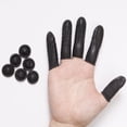 thumbnail image 2 of HLONK Gants Jetables 100 Pcs Latex Noir, 2 of 6