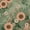ARF8796-SAGE, variant on KUETH 8x10 Machine Washable Floral Rug for Living Room, Large Soft Low Pile Non Slip Backing Area Rug, TEAL BLOOM Rug for Bedroom Dining Room Office