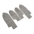 thumbnail image 4 of Juego de 4 fundas de microfibra para reposabrazos de puerta delantera y trasera de coche, de cuero, de repuesto para CRV 2007-2011Gris, 4 of 14