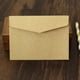 thumbnail image 5 of GOOHOCHY 100 Uds. Sobres Kraft Vintage sobres en blanco Mini sobres sobres de notas, 5 of 7