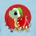 thumbnail image 3 of CafePress - Noel Turtle T Shirt - Women's Classic T-Shirt, 3 of 4