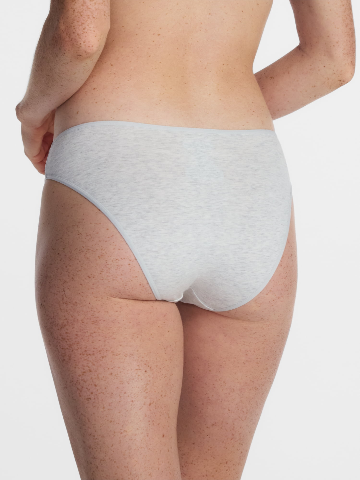 No Boundaries Cotton Blend Bikini Panties, Women's XS-XXXL