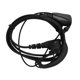 thumbnail image 2 of 4X Walkie Talkie Ptt Mic Radio Auricular Auriculares para Icom Ic-F11 Ic-F11S Ic-F31 Sl25 Vx-200, 2 of 4