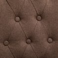 thumbnail image 5 of vidaXL Dining Chairs 6 pcs Brown Fabric, 5 of 5