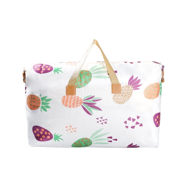 Bolsa de almuerzo, caja bento, bolsa de almacenamiento para edredón grueso, bolsa de almacenamiento debajo de la cama, bolsa de almacenamiento para edredón con asa reforzada, adecuada para edredones,