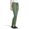 thumbnail image 2 of Hanes Womens French Terry Jogger with Pockets, 2XL, Nature Green Heather, 2 of 2