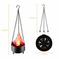 thumbnail image 3 of GiLiling 3D Artificial Fire LED Flame Lamp - Realistic Prop Effect for Christmas Halloween New Year Indoor Stage Night Club Decor Flameless Ambiance​​, 3 of 8