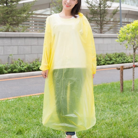 24PCS Disposable Emergency Rain Coat for Adult,Pocket Size Hooded Coat for Outdoor,4 Vibrants Colors,Protable and Convenient,Easys to Use,Suitable for Camping, Hiking & Travel