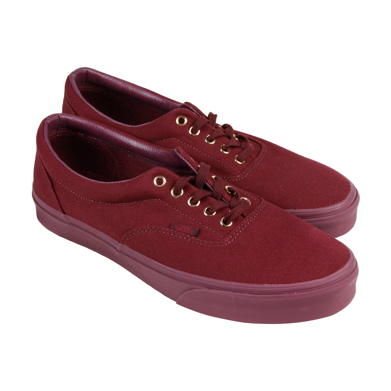 Vans Era Mens Burgundy Canvas Lace Up 