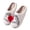 White, variant on ibiyuan Womens Slippers with Arch Support Orthopedic Slip on Lined Cartoon Pattern Indoor/outdoor Winter House Shoes with Memory Foam Breathable Gifts for Men