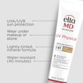 thumbnail image 5 of EltaMD UV Physical Tinted Mineral Sunscreen for Face - SPF 41 Tinted Sunscreen for Face, 100% Mineral, 3.0 oz Tube, 5 of 11