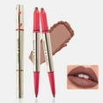 thumbnail image 1 of Double Ended Lipstick Lip Liner Two In One Multi Color Long Lasting Lip Plumping Non Fading Liner Pen, Lip Liner, 1 of 9