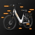 thumbnail image 5 of URLIFE 26" Electric Bicycle for Adults, 750W Peak Motor, 48V 10.4Ah Removable Battery, 60 Miles Range, 7-Speed City Commuter Ebike, UL2849, 5 of 8