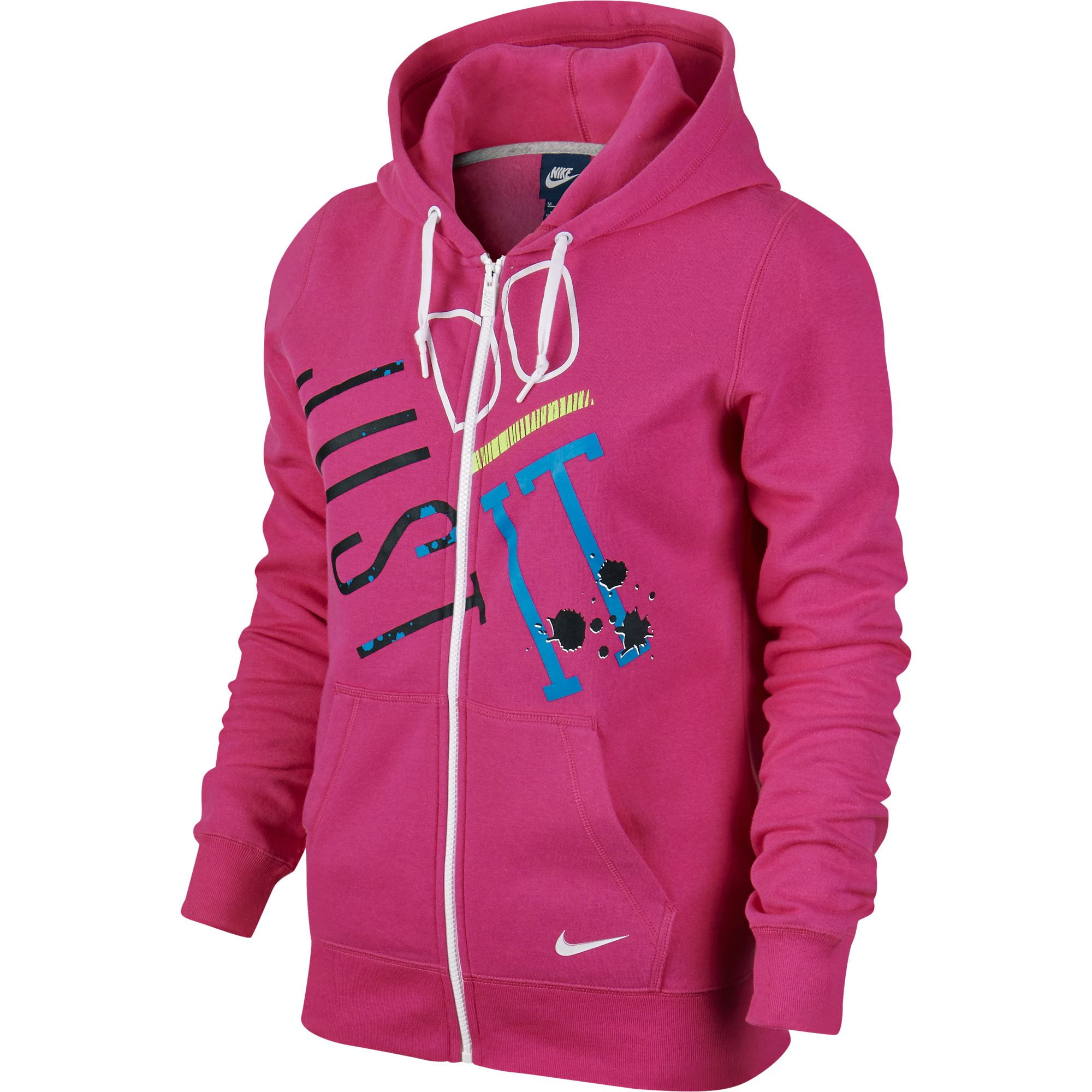 just do it pink hoodie