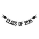 thumbnail image 2 of Pancarta de Graduación con Letras de "Clase De" y Decoraciones de Birrete, Decoraciones de Fiesta en Papel Negro y Dorado, 3 M (118 pulgadas) para Celebraciones de Graduación, 2 of 6