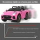 thumbnail image 3 of Coche Jaguar Montable para Niños Costway Juguete Eléctrico con Mando Rosa, 3 of 9