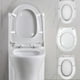 thumbnail image 4 of 12 Pack Universal Toilet Seat Bumpers for Round/Oval Seats, Anti-Slip Stabilizers, Noise Reducing Plugs, Durable Plastic Buffers, 4 of 5