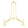 thumbnail image 1 of 4 pulgadas-12 pulgadas de hierro pantalla caballete placa de tazón de China titular de estante de exhibición de oro 5 pulgadas SM SunniMix Display Rack Holder, 1 of 6