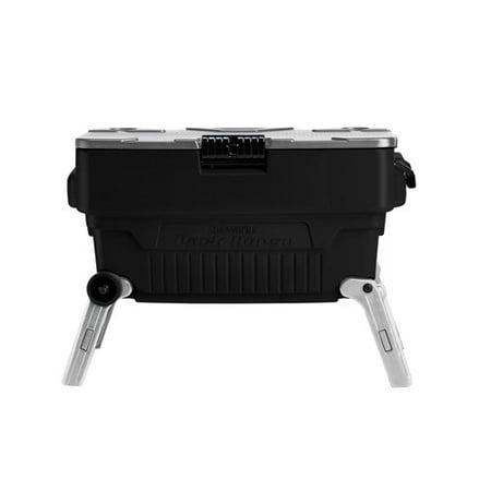 Styleworks PackHorse 50 Gallon Wheeled Tote, Black/Silver