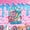 Pink Blue, variant on meiyoeat Graffiti Dripping Football Twin Sheets for Boys, Rainbow 67 Number Stars Bedding, 3 Pieces, 1 Flat Sheet, 1 Fitted Sheet and 1 Pillowcase