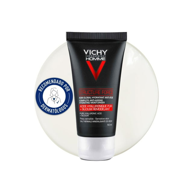 Crema hidratante facial Vichy Homme Structure Force para hombre