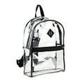 thumbnail image 4 of Eastsport Clear Backpack with Pencil Case, Black, 4 of 8