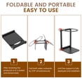 thumbnail image 4 of Fkszll Pour Over Coffee Maker Stand,Foldable Portable Electric Espresso Machine Stand,Holder for Coffee Grinder,Universal Dripper,Travel Coffee Maker for office,home,camping Square, 4 of 10