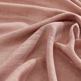 thumbnail image 5 of THD Lynda Faux Linen Textured Semi Sheer Light Filtering Window Rod Pocket Thick Drapery Panels Curtains for Bedroom & Living Room, Pair, 5 of 5