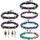 thumbnail image 2 of Thermochromic Bead Lymph Exclude Impurities Bracelet,Thermochromic Woven Slimming Bracelet Hand Jewelry Accessories, 2 of 5