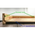 thumbnail image 6 of 32'' width Side Mount cabinet Pull Out Drawer Roll Out Tray Wood Pull Out Tray Drawer Kitchen Cabinet Organizer, Cabinet Slide Out Shelve, Pull-Out Shelf (Fit RTA face fraim cabinet B36 & Pantry 36), 6 of 7