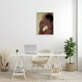 thumbnail image 2 of Stupell Industries African American Woman in Prayer Portrait Geometric Shapes World Cultures Painting Gray Framed Art Print Wall Art, 24 x 30, 2 of 7