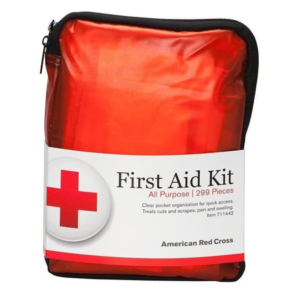 First Aid Kit and Housing, PVC 299 Components, 25 People Served 711442