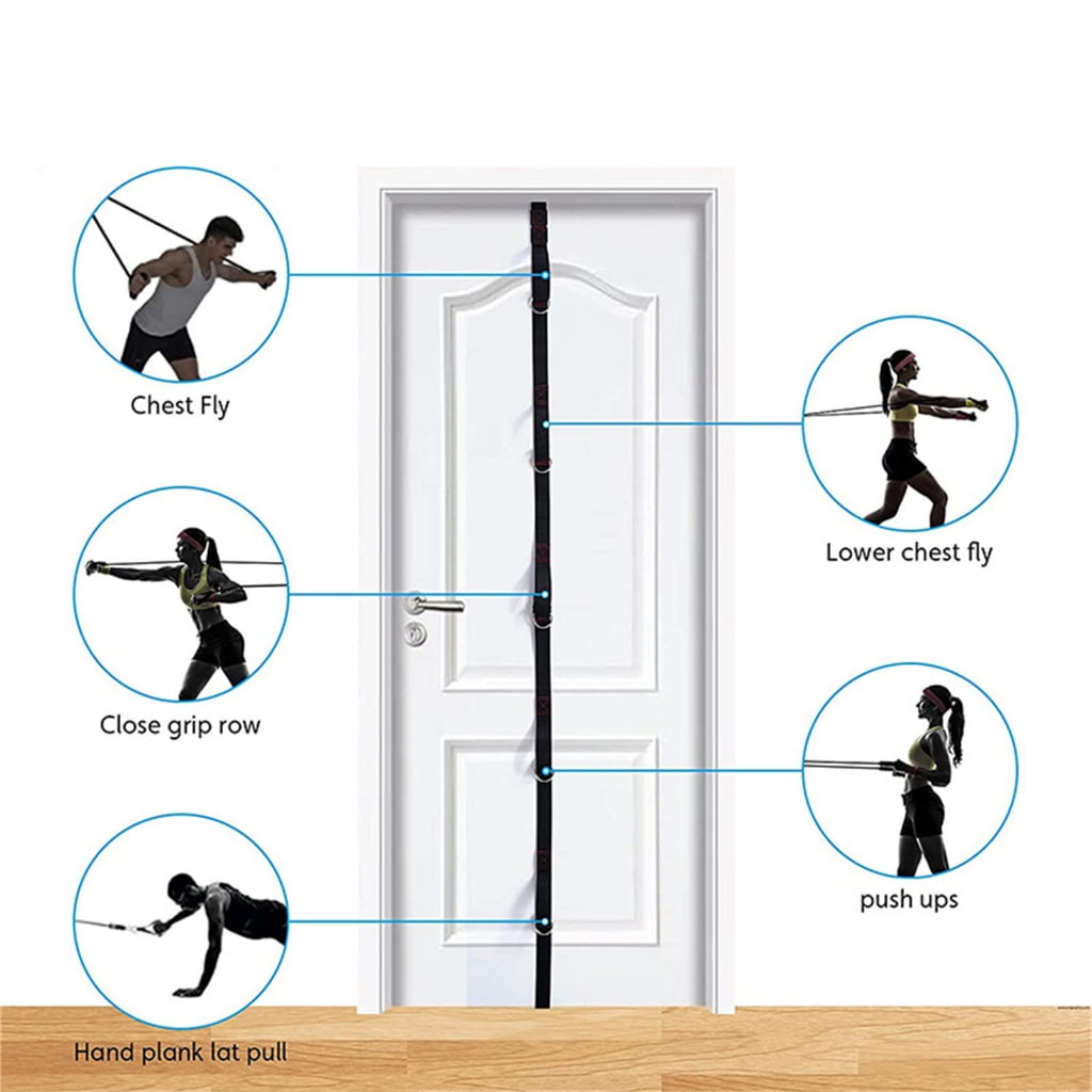 Oasiva Space Saving Door Anchors Strap for Fitness Workout Resistance Band Door Anchors Door Anchors Strap for Resistance Bands