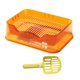 thumbnail image 4 of Bandeja de Baño para Perros Fernando Naranja Orinal, 4 of 8