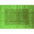 thumbnail image 1 of Ahgly Company Indoor Rectangle Oriental Green Industrial Area Rugs, 2' x 4', 1 of 4