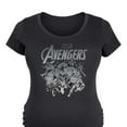 thumbnail image 3 of Marvel The Avengers - Group Logo - Maternity Scoop Neck Graphic T-Shirt, 3 of 5