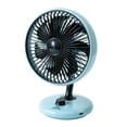 thumbnail image 2 of Leeye Retro USB Desk Fan, Vintage Style Portable Fan with Adjustable Wind Speed, Quiet Personal Fan for Home Office Desktop, Compact Lightweight Design, C, One Size,, 2 of 5