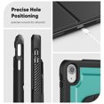 thumbnail image 7 of FJLBDE Case for iPad (A16) 11th Gen 2025/ iPad 10th Gen 10.9 Inch 2022, 360 Rotating Stand iPad Protective Case Cover with Auto Wake/Sleep, Green, 7 of 7