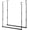 2 Pack, variant on Hanging Closet Rods, Adjustable Height & Width Closets Bar Lower Extender for Hanging Clothes, Heavy Duty Hanging Bars for Clothing Storage and Organizer, Space-Saving & Expandable Double Closet Rod