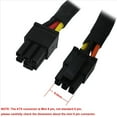 thumbnail image 5 of 3X HDD Cable de AlimentacióN de ÁNgulo Recto de 15 Pines X2 A Mini Adaptador ATX de 6 Pines para 3653 Compatible con 3650 Serie, 5 of 5